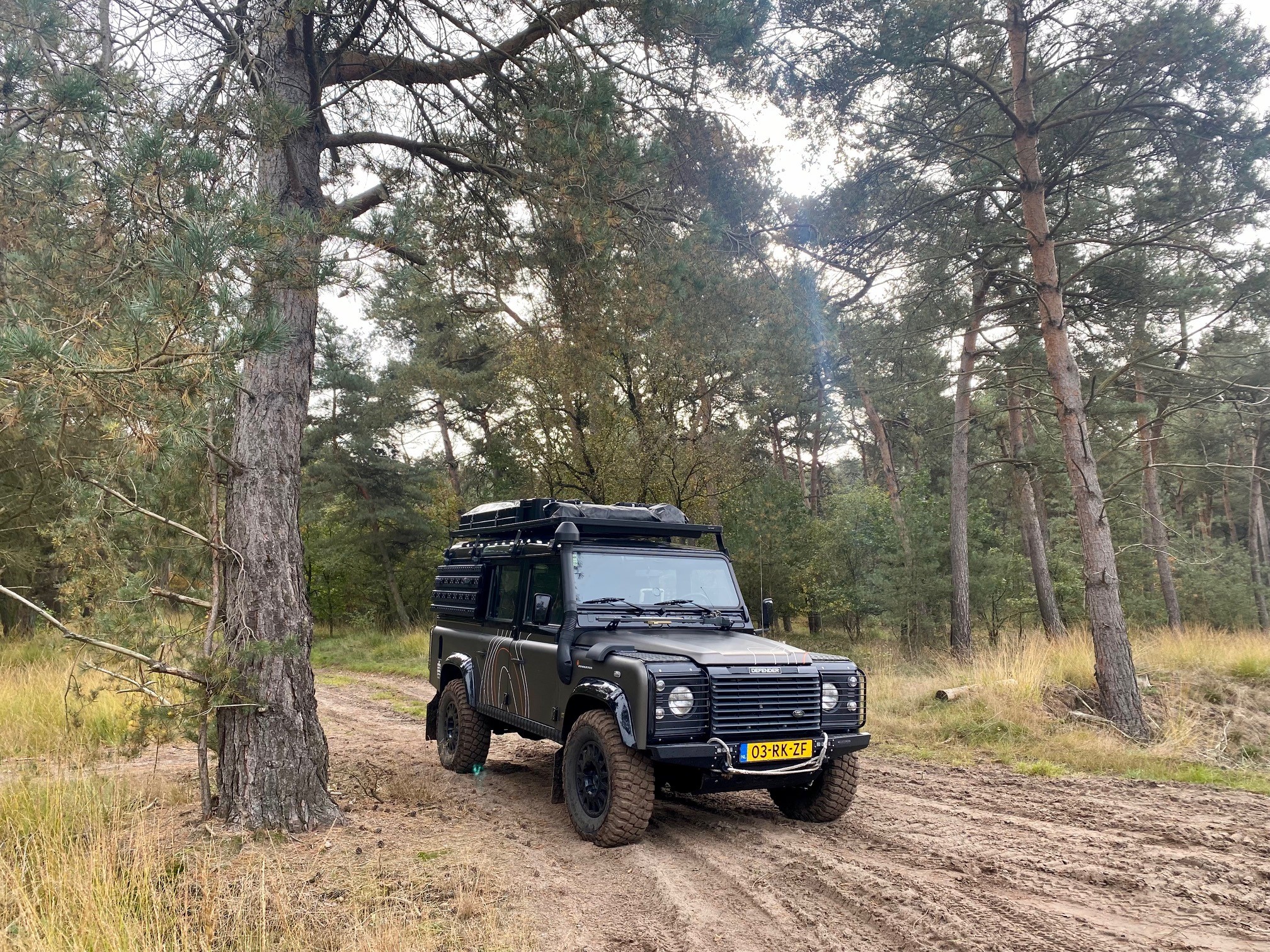 Camper bouw Defender 110 Liv